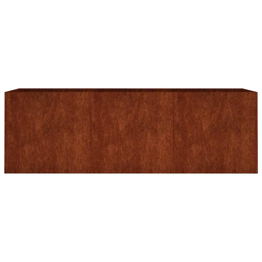 vidaXL Garden Raised Bed 120x40x40 cm Corten Steel
