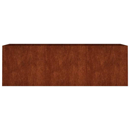 vidaXL Garden Raised Bed 120x40x40 cm Corten Steel