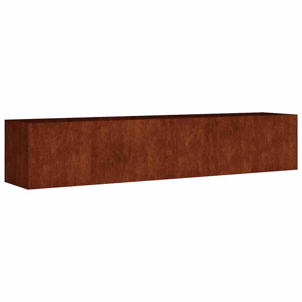 vidaXL Garden Raised Bed 200x40x40 cm Corten Steel
