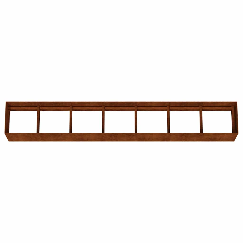 vidaXL Garden Raised Bed 280x40x40 cm Corten Steel