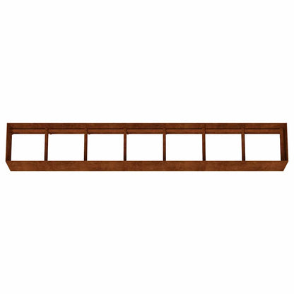 vidaXL Garden Raised Bed 280x40x40 cm Corten Steel