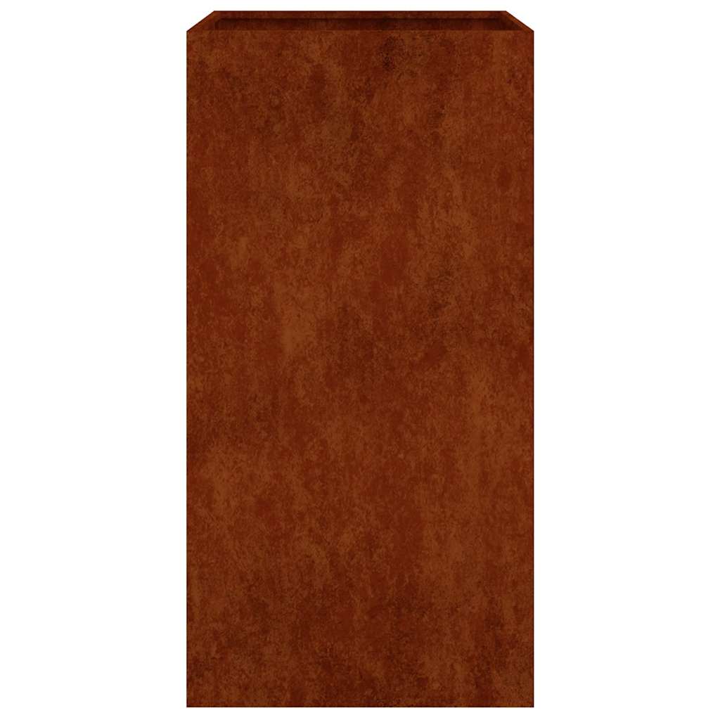 vidaXL Planter 40x40x80 cm Corten Steel