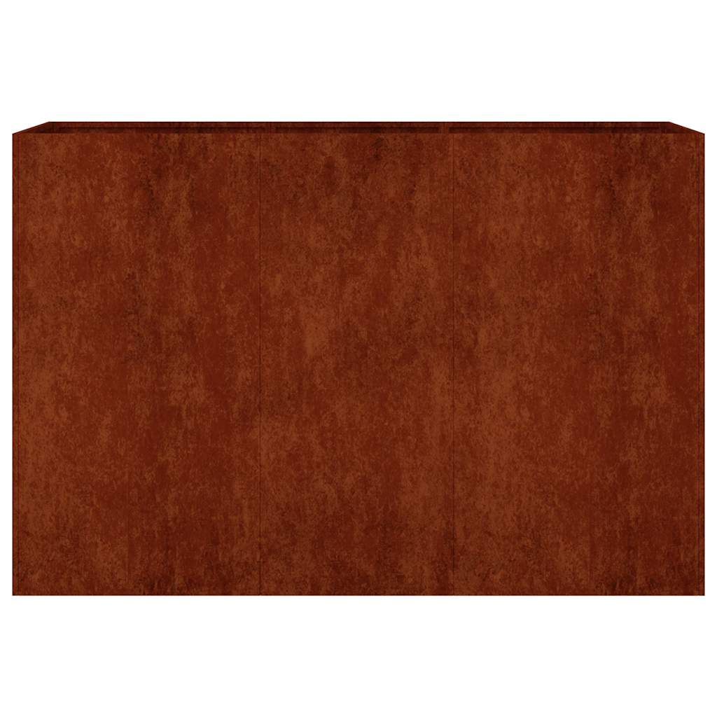 vidaXL Garden Raised Bed 120x40x80 cm Corten Steel