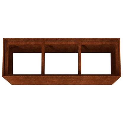 vidaXL Garden Raised Bed 120x40x80 cm Corten Steel