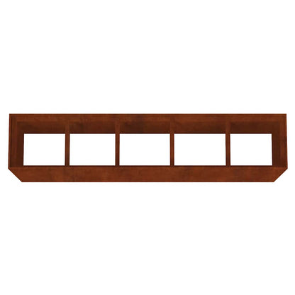 vidaXL Garden Raised Bed 200x40x80 cm Corten Steel