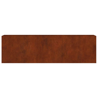 vidaXL Garden Raised Bed 280x40x80 cm Corten Steel