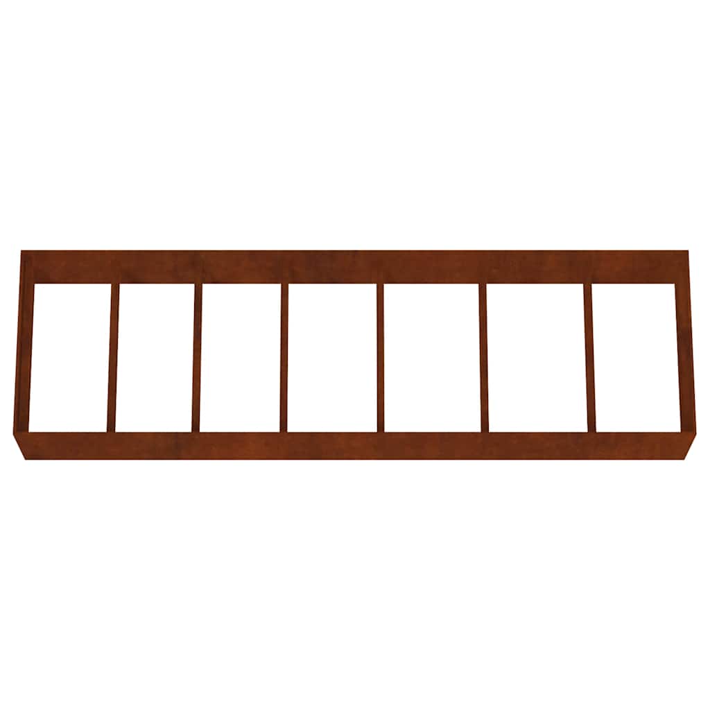 vidaXL Garden Raised Bed 280x80x40 cm Corten Steel