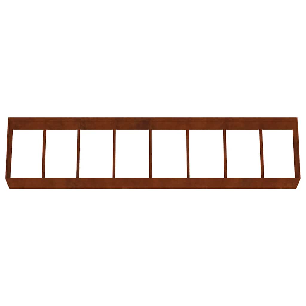 vidaXL Garden Raised Bed 360x80x40 cm Corten Steel