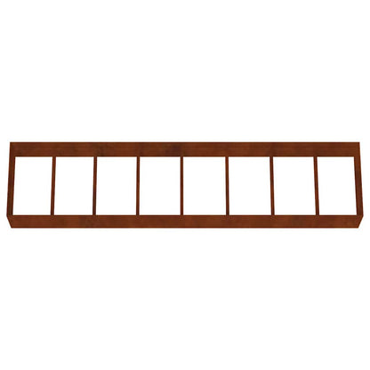 vidaXL Garden Raised Bed 360x80x40 cm Corten Steel