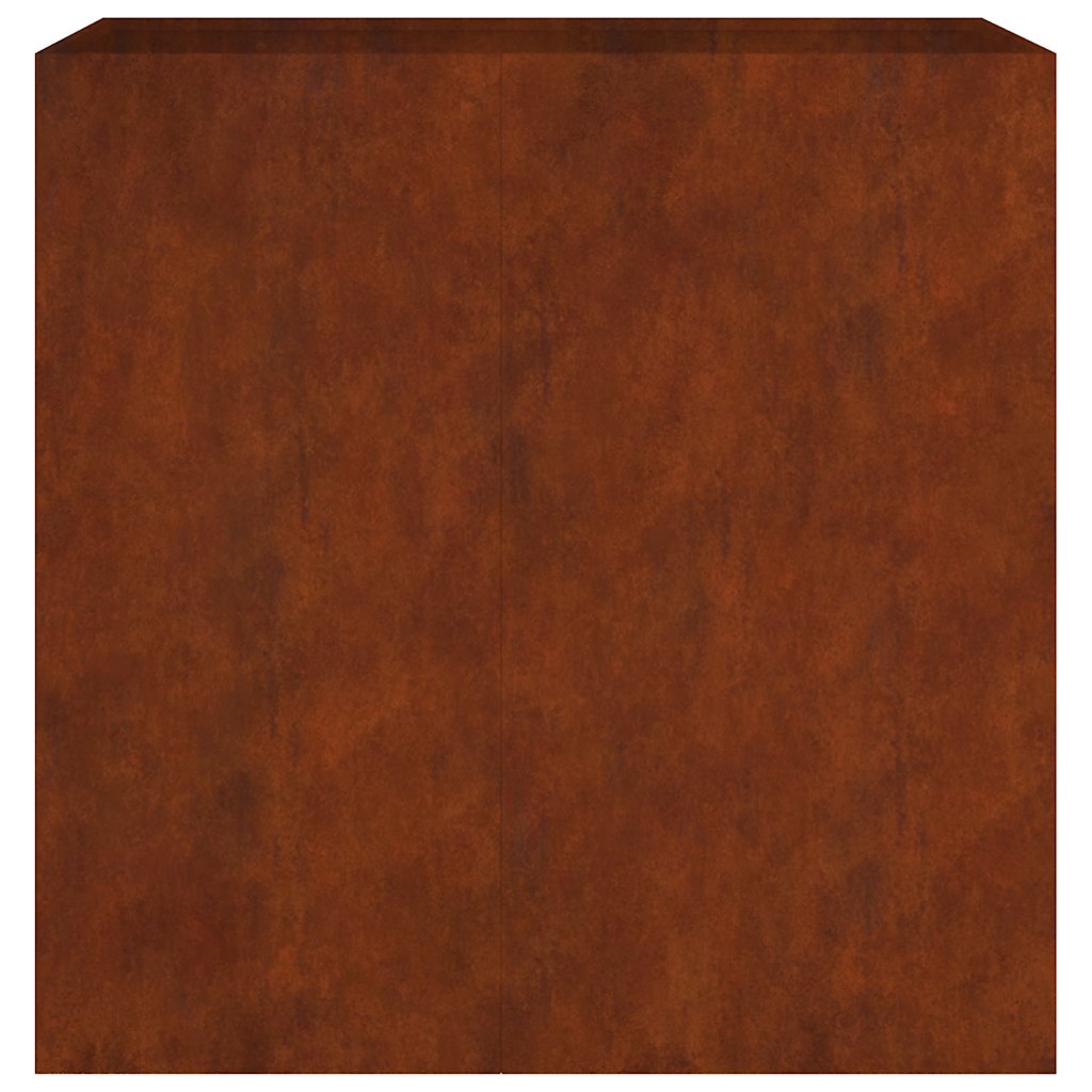 vidaXL Planter 40x80x80 cm Corten Steel