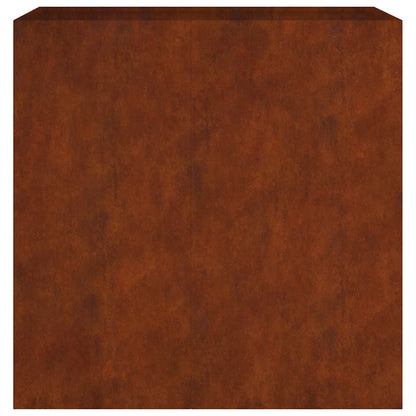 vidaXL Planter 40x80x80 cm Corten Steel