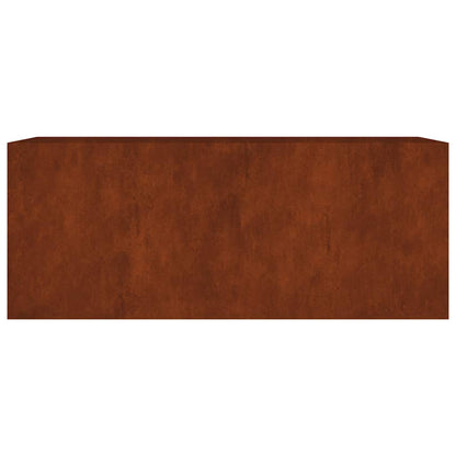 vidaXL Garden Raised Bed 200x80x80 cm Corten Steel