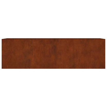 vidaXL Garden Raised Bed 280x80x80 cm Corten Steel