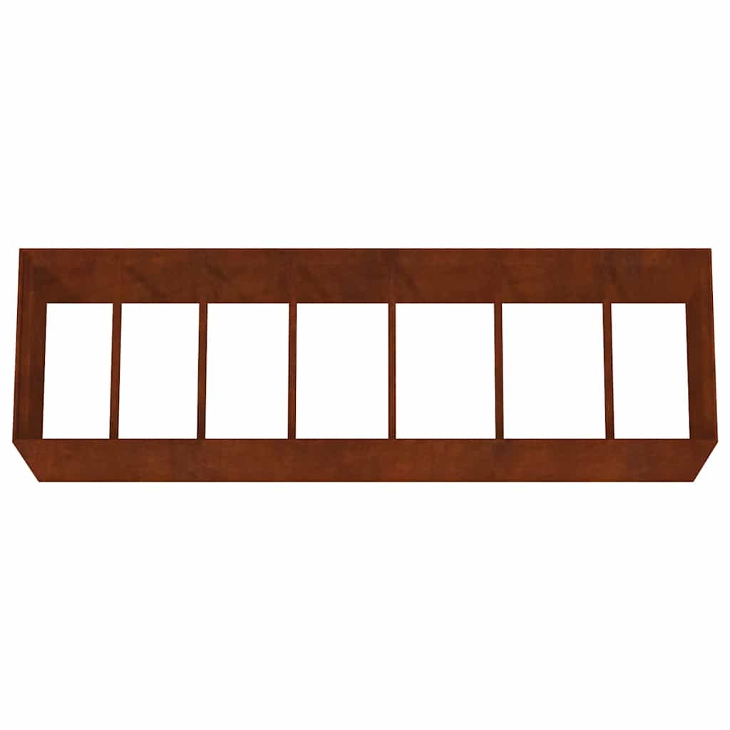 vidaXL Garden Raised Bed 280x80x80 cm Corten Steel
