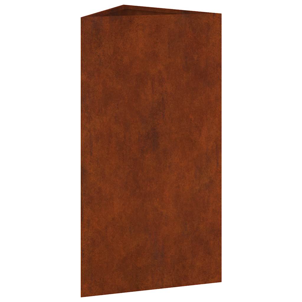 vidaXL Garden Planter 40x34,5x75 cm Corten Steel
