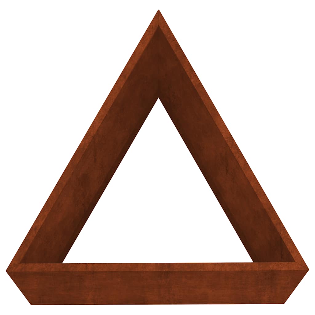 vidaXL Garden Planter 40x34.5x75 cm Corten Steel