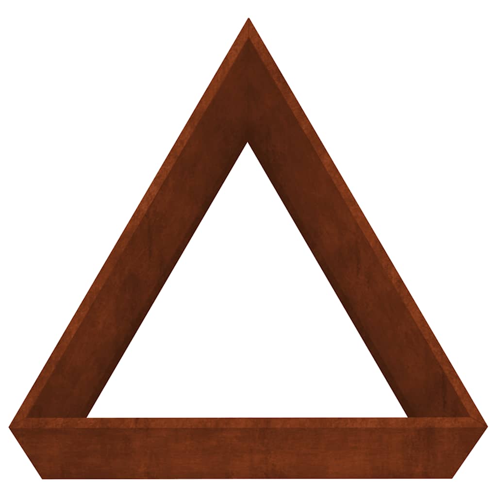 vidaXL Garden Planter 50x43x75 cm Corten Steel