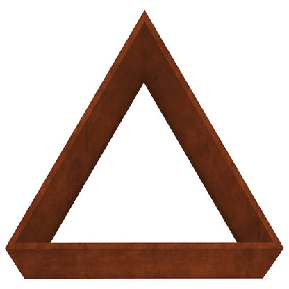 vidaXL Garden Planter 50x43x75 cm Corten Steel