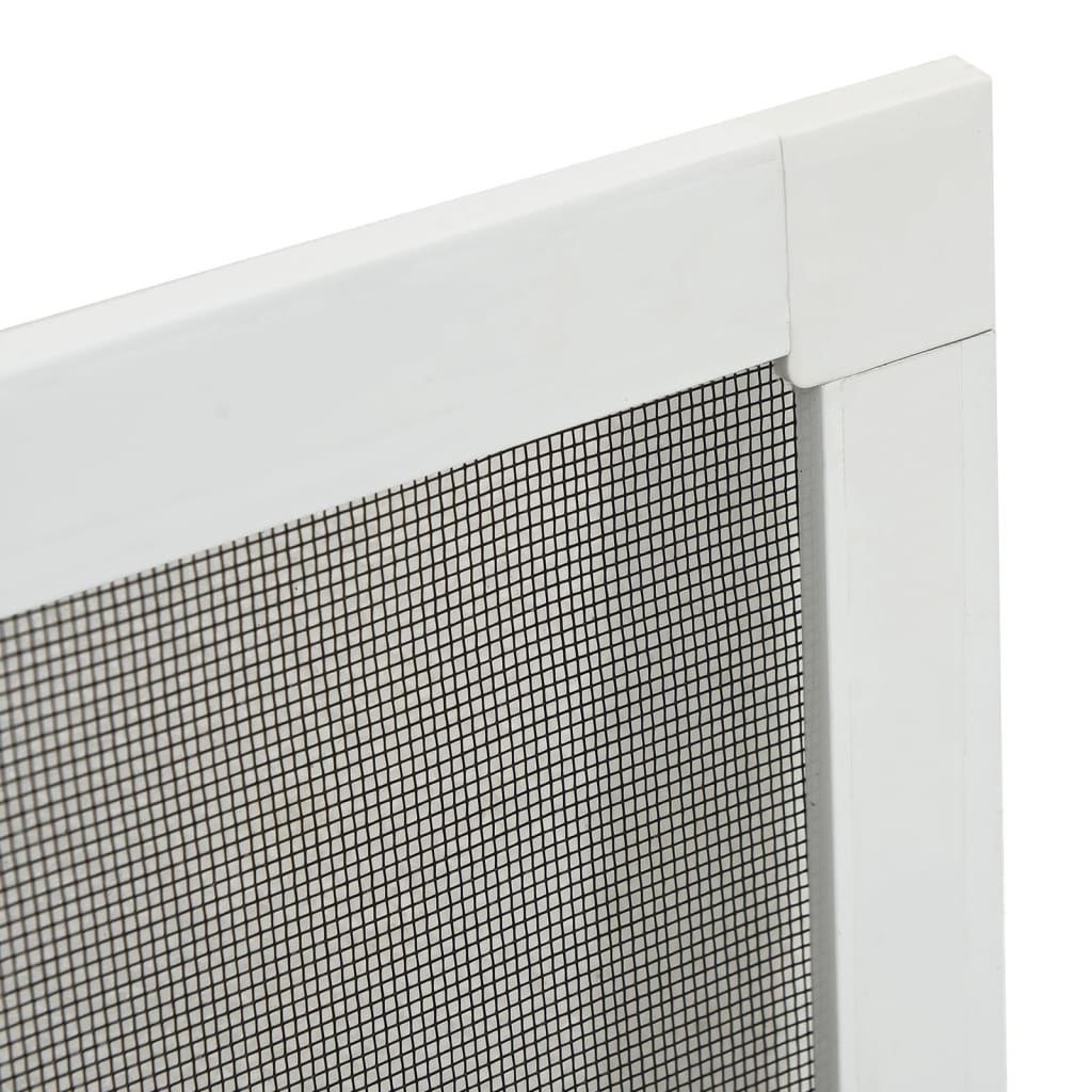 vidaXL Insect Screen for Windows White 90x120 cm