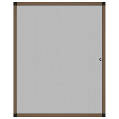 vidaXL Insect Screen for Windows Brown 80x100 cm