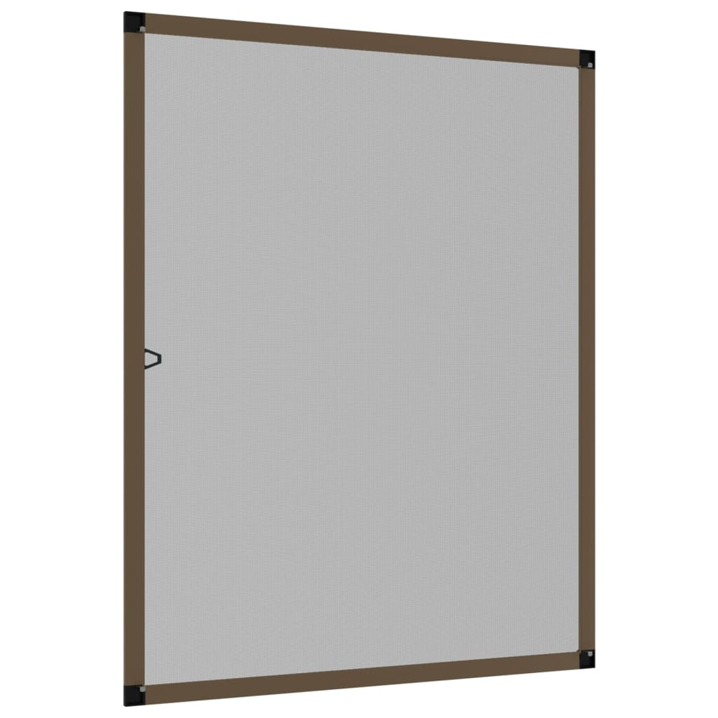vidaXL Insect Screen for Windows Brown 80x100 cm