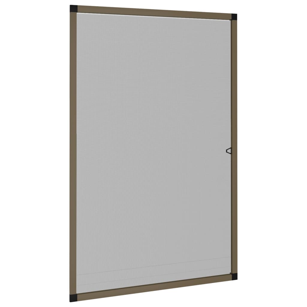 vidaXL Insect Screen for Windows Brown 80x120 cm