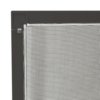 vidaXL Insect Screen for Windows Anthracite 90x120 cm
