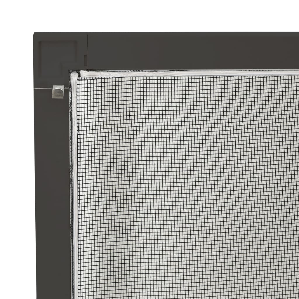 vidaXL Insect Screen for Windows Anthracite 90x120 cm