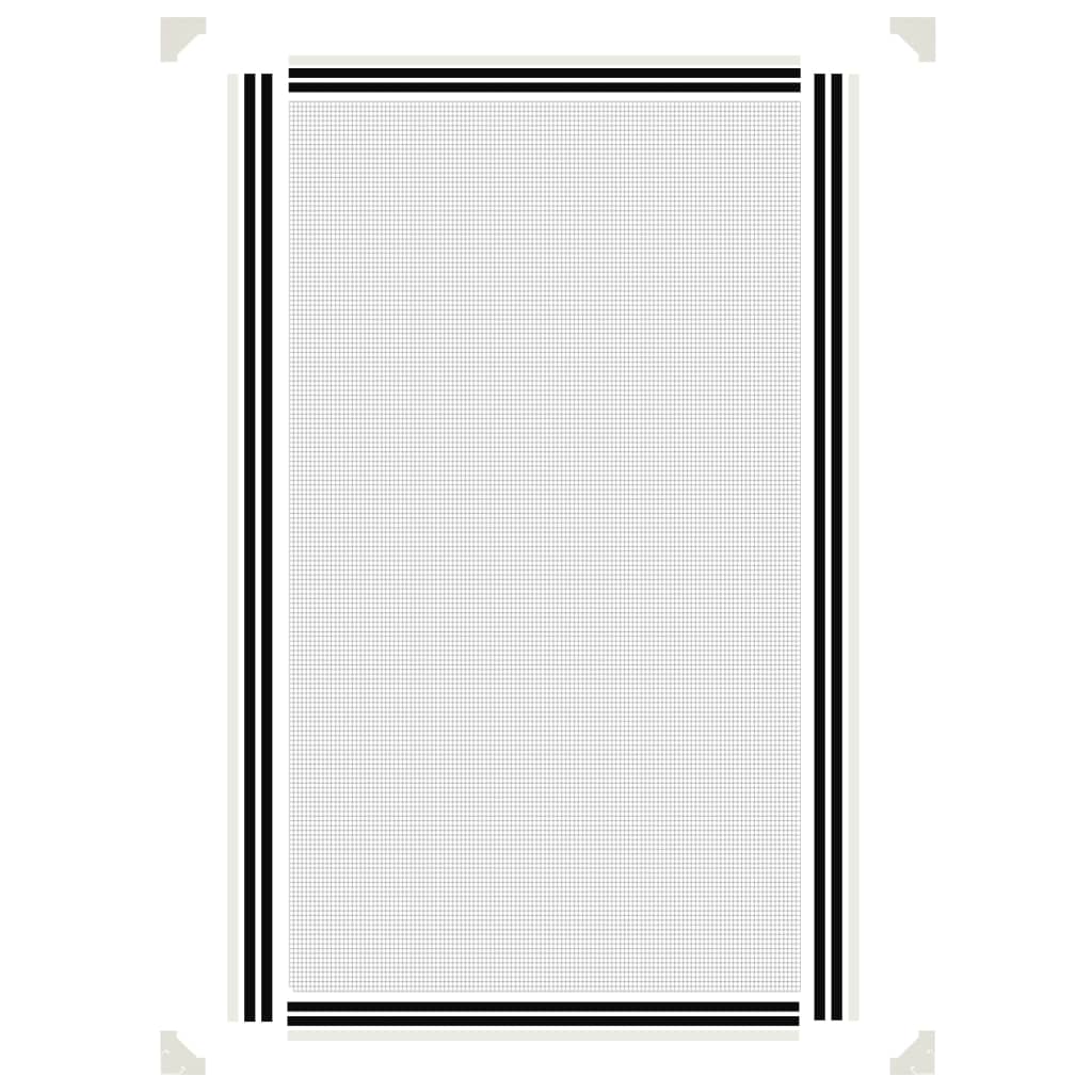 vidaXL Magnetic Insect Screen for Windows White 80x140 cm
