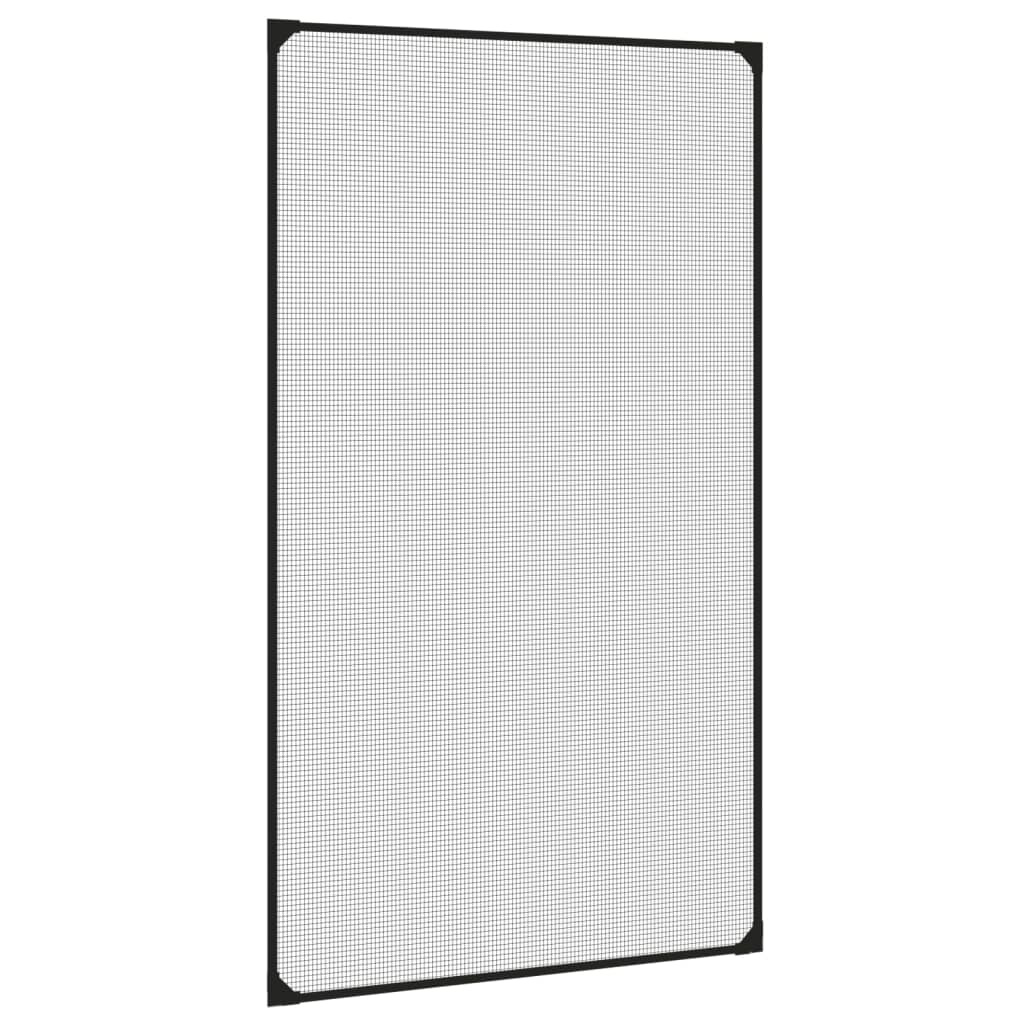 vidaXL Magnetic Insect Screen for Windows Anthracite 80x140 cm
