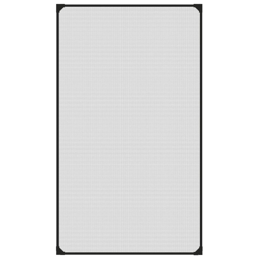 vidaXL Magnetic Insect Screen for Windows Anthracite 80x140 cm
