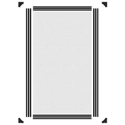 vidaXL Magnetic Insect Screen for Windows Anthracite 80x140 cm