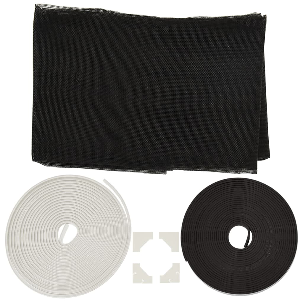 vidaXL Magnetic Insect Screen for Windows White 100x120 cm