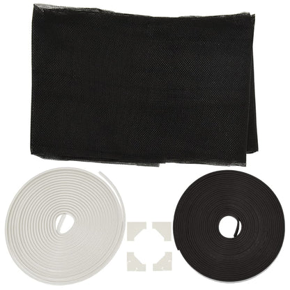 vidaXL Magnetic Insect Screen for Windows White 100x120 cm