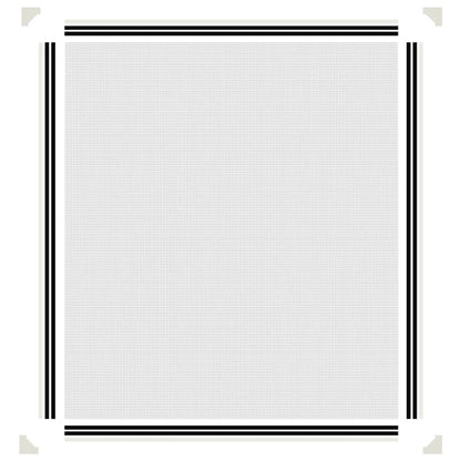 vidaXL Magnetic Insect Screen for Windows White 120x140 cm