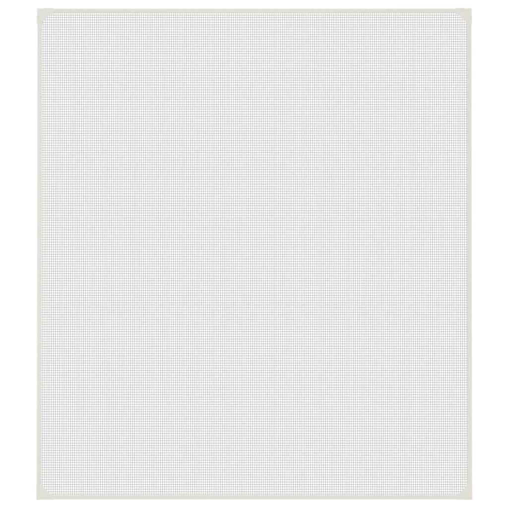 vidaXL Magnetic Insect Screen for Windows White 130x150 cm