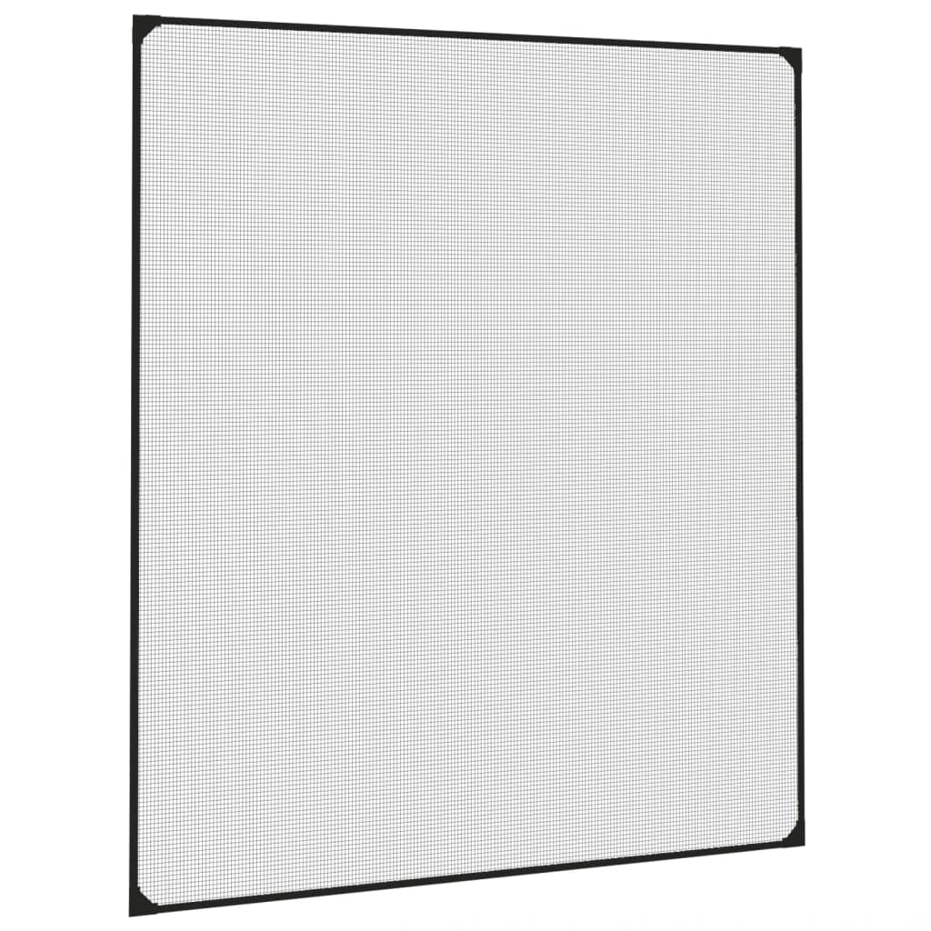 vidaXL Magnetic Insect Screen for Windows Anthracite 130x150 cm