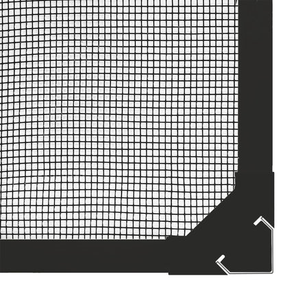 vidaXL Magnetic Insect Screen for Windows Anthracite 130x150 cm