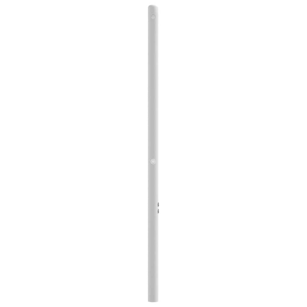vidaXL Metal Replace Headboard White 100 cm