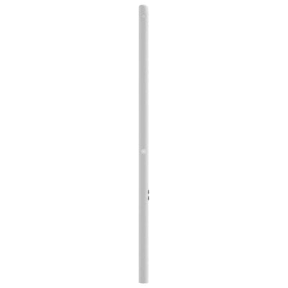 vidaXL Metal Replace Headboard White 100 cm
