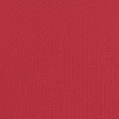 vidaXL Folding Sun Lounger Red Oxford Fabric&Powder-coated Steel