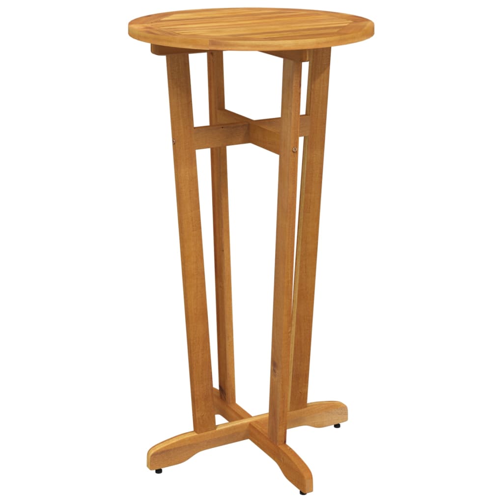 vidaXL 3 Piece Garden Bar Set Solid Wood  Acacia