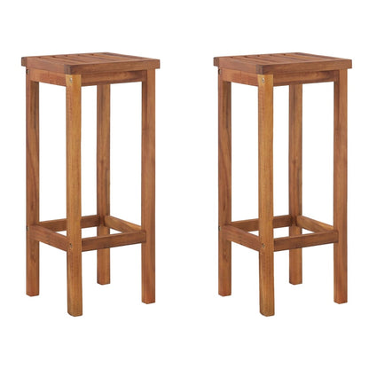 vidaXL Garden Bar Set | Natural Acacia Wood | Solid Acacia Wood | Medium