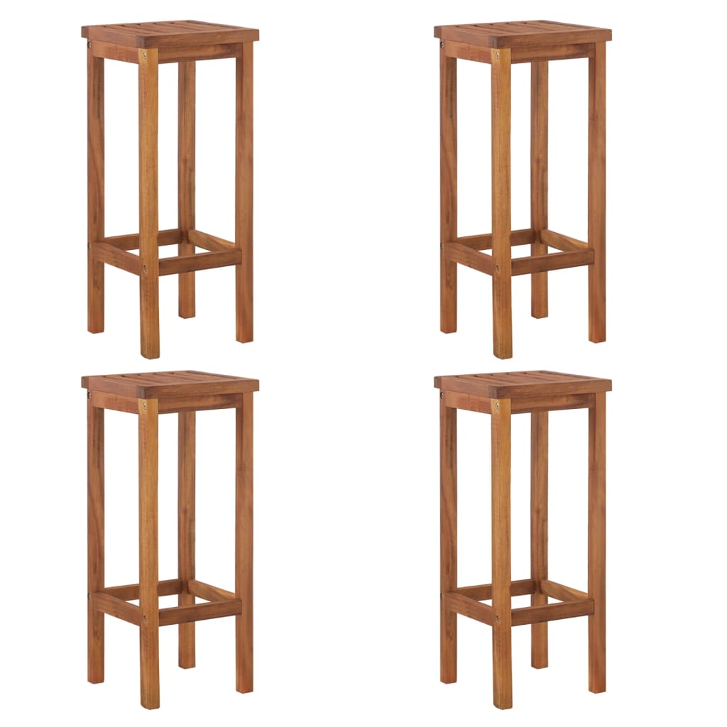 vidaXL Garden Bar Set | Brown | Solid Acacia wood | Durable | Garden Bar Set