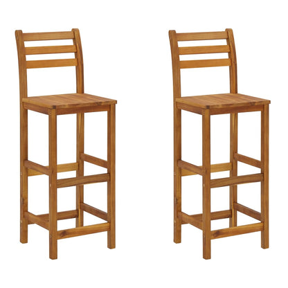 vidaXL Garden Bar Set | Natural wood | Solid acacia wood | Medium | Durable