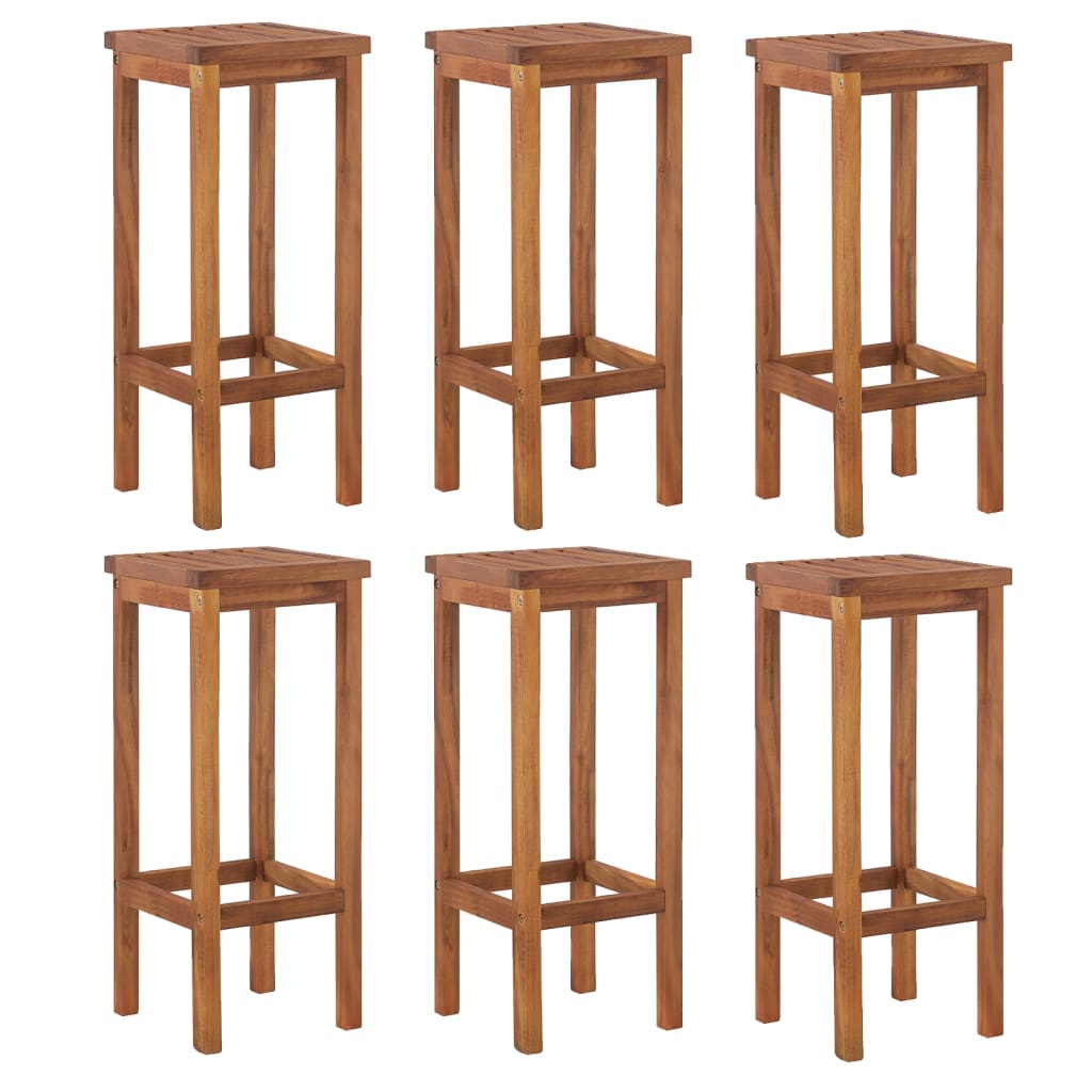 vidaXL Garden Bar Set | Acacia | Solid Acacia wood with an oil finish | Medium