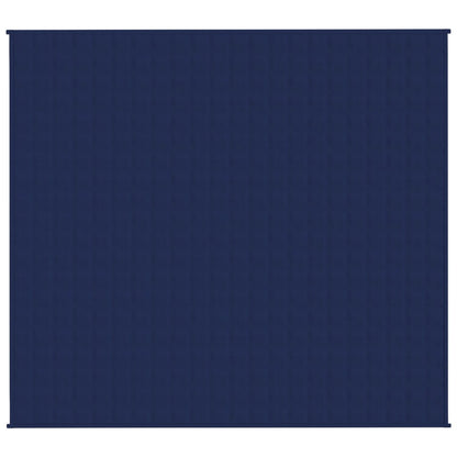 vidaXL Weighted Blanket Blue 200x230 cm 9 kg Fabric