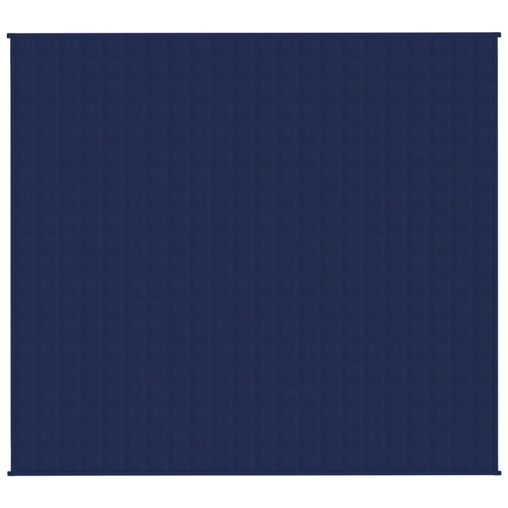 vidaXL Weighted Blanket Blue 200x220 cm 13 kg Fabric