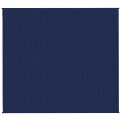 vidaXL Weighted Blanket Blue 200x220 cm 13 kg Fabric