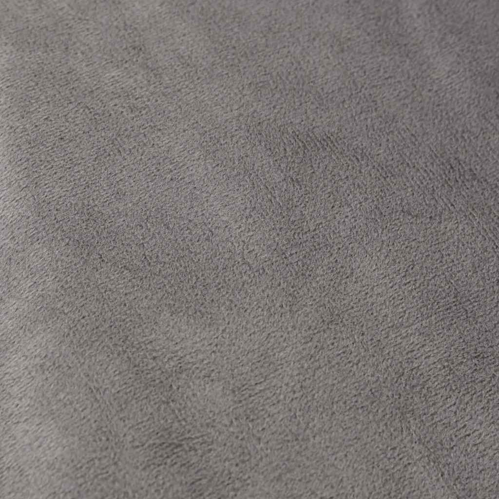 vidaXL Weighted Blanket with Cover Grey 122x183 cm 9 kg Fabric